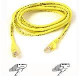 Belkin CAT5e Horizontal UTP Cable - 1000ft - Yellow A7L504-1000-YLW