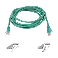 Belkin Cat6 Patch Cable - RJ-45 Male - RJ-45 Male - 50ft - Green - TAA Compliance A3L980-50-GRN-S