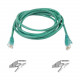 Belkin Cat6 Patch Cable - RJ-45 Male - RJ-45 Male - 8ft - Green - TAA Compliance A3L980-08-GRN-S