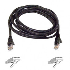 Belkin Cat. 6 Patch Cable - RJ-45 Male - RJ-45 Male - 14ft - Black - TAA Compliance A3L980B14-BLK-S