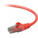 Belkin Cat. 6 UTP Patch Cable - RJ-45 Male - RJ-45 Male - 25ft - Red - TAA Compliance A3L980B25-RED-S