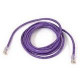 Belkin Cat. 5e UTP Crossover Cable - RJ-45 Male - RJ-45 Male - 9.84ft - Purple A3X126-10-PUR-S