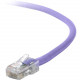 Belkin Cat5e Crossover Cable - RJ-45 Male Network - RJ-45 Male Network - 10ft - Purple A3X126-10-PUR