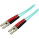 Startech.Com 5m Fiber Optic Cable - 10 Gb Aqua - Multimode Duplex 50/125 - LSZH - LC/LC - OM3 - LC to LC Fiber Patch Cable - LC Male - LC Male - 16.4ft - Aqua A50FBLCLC5