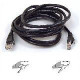 Belkin Horizontal Cat5e UTP Cable - 1000ft - Black - TAA Compliance A7L504-1000-BLK