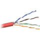 Belkin Cat. 5E UTP Plenum Bulk Cable - 1000ft - Red A7L504-1000-P-R