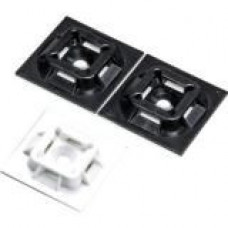 Panduit ABM100-A-C15 Cable Tie Mount - Ivory - 100 Pack - Nylon 6.6 - TAA Compliance ABM100-A-C15