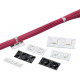 Panduit Cable Tie Mount - Black - 500 Pack - Nylon 6.6 - TAA Compliance ABM112-A-D20