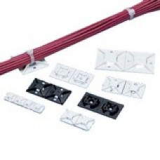 PANDUIT 4-Way Mounts Without Adhesive - White - 500 Pack - TAA Compliance ABMM-D