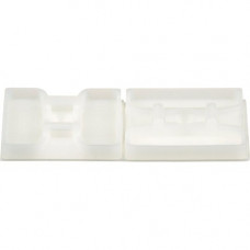 Panduit Cable Tie Mounts - Adhesive Backed - Natural - 500 Pack - Nylon 6.6 - TAA Compliance ABMS-A-D