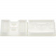 Panduit Cable Tie Mounts - Adhesive Backed - Natural - 500 Pack - Nylon 6.6 - TAA Compliance ABMS-A-D