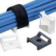 PANDUIT Tak-Ty Hook and Loop Cable Tie - Cable Tie - Black - TAA Compliance ABMT-S6-C20