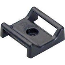 Panduit Cable Tie Mounts - Screw Applied - Natural - 25 Pack - Nylon 6.6 - TAA Compliance ABMT-S6-Q69