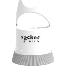 Socket Mobile Charging Dock with Security Base - Docking - Contactless Reader/Writer, Bar Code Scanner - Charging Capability - White AC4181-2115