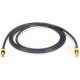 Black Box S/PDIF Audio or Composite Video Coax Cable-(1) RCA on Each End, 1.5-ft. (0.5-m) - 1.50 ft Coaxial A/V Cable for Home Theater System, DVD Player, Blu-ray Player, Gaming Console, Audio/Video Device - First End: 1 x RCA Audio/Video - Second End: 1 