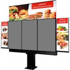 Peerless -AV Xtreme Outdoor Digital Menu Board Kiosk Graphics ACC-DTTP3