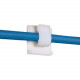 Panduit Wire Clips - Adhesive Backed - Natural - 1000 Pack - Nylon 6.6 - TAA Compliance ACC19-AT-M
