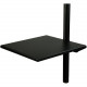Peerless -AV ACC217 Mounting Shelf for Media Player - 20.50 lb Load Capacity - Black ACC217