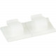 Panduit Wire Clips - Adhesive Backed - Natural - 1000 Pack - Nylon 6.6 - TAA Compliance ACC38-A-M