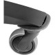 Peerless -AV SmartMount SR Cart Caster Accessory Kit - 4" Diameter - 225.53 lb - ABS - Black - 4 / Set - TAA Compliance ACC979