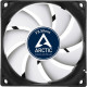 ARCTIC Cooling 3-Pin Fan with Standard Case - 1 Pack - 1 x 80 mm - 1 x 15.1 CFM - Fluid Dynamic Bearing - 3-pin Molex - Plastic ACFAN00025A