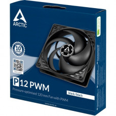 ARCTIC Pressure-optimised 120 mm Fan with PWM - 1 x 120 mm - 56.3 CFM - 28 dB(A) Noise - Fluid Dynamic Bearing - 4-pin PWM ACFAN00119A