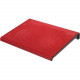 Aluratek Slim USB Laptop Cooling Pad (Red) - 2 Fan(s) - 800 rpm rpm - Metal - Red ACP01FR