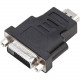 Targus HDMI/DVI Video adapter - HDMI Male Digital Audio/Video - DVI-D Female Digital Video - Black ACX121USX