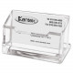 Kantek Acrylic Business Card Holder - 2" x 4" x 1.9" x - 1 Each - Clear AD-30