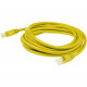 AddOn Cat.6 UTP Patch Network Cable - 6" Category 6 Network Cable for Network Device - First End: 1 x RJ-45 Male Network - Second End: 1 x RJ-45 Male Network - Patch Cable - 28 AWG - Yellow - 1 ADD-0-5FSLCAT6-YW