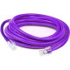 AddOn Cat. 6a UTP Network Cable - 10.01 ft Category 6a Network Cable for Patch Panel, Hub, Switch, Media Converter, Router, Network Device - First End: 1 x RJ-45 Male Network - Second End: 1 x RJ-45 Male Network - 1 Gbit/s - Patch Cable - Purple - 1 Pack 
