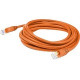 AddOn 10ft Non-Terminated Shielded Orange Cat6 STP Plenum-Rated Copper Patch Cable - 10.01 ft Category 6 Network Cable for Network Device - First End: 1 x RJ-45 Male Network - Second End: 1 x RJ-45 Male Network - Patch Cable - Shielding - Orange - 1 Pack 