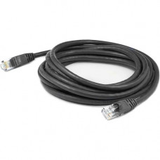 AddOn 10ft M12 (Male) to RJ-45 (Male) Black Cat5e UTP PVC Copper Patch Cable - 10 ft Category 5e Network Cable for Patch Panel, Hub, Switch, Media Converter, Router, Network Device - M12 Male Network - RJ-45 Male Network - 1 Gbit/s - Patch Cable - 24 AWG 