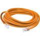 AddOn 12ft RJ-45 (Male) to RJ-45 (Male) Orange Cat6A UTP PVC Copper Patch Cable - 12 ft Category 6a Network Cable for Patch Panel, Hub, Switch, Media Converter, Router, Network Device - First End: 1 x RJ-45 Male Network - Second End: 1 x RJ-45 Male Networ