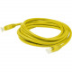 AddOn 148ft RJ-45 (Male) to RJ-45 (Male) Yellow Cat5e UTP PVC Copper Patch Cable - 148 ft Category 5e Network Cable for Network Device, Patch Panel, Hub, Switch, Media Converter, Router - First End: 1 x RJ-45 Male Network - Second End: 1 x RJ-45 Male Netw