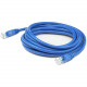AddOn 75ft RJ-45 (Male) to RJ-45 (Male) Blue Cat6A UTP Plenum Solid Copper Patch Cable - 75 ft Category 6a Network Cable for Patch Panel, Hub, Switch, Media Converter, Router, Network Device - First End: 1 x RJ-45 Male Network - Second End: 1 x RJ-45 Male