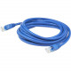 AddOn 150ft RJ-45 (Male) to RJ-45 (Male) Blue Cat6A UTP PVC Copper Patch Cable - 150 ft Category 6a Network Cable for Network Device, Hub, Switch, Media Converter, Router, Patch Panel - First End: 1 x RJ-45 Male Network - Second End: 1 x RJ-45 Male Networ