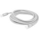 AddOn 250ft RJ-45 (Male) to RJ-45 (Male) White Cat5e UTP PVC Copper Patch Cable - 250 ft Category 5e Network Cable for Patch Panel, Hub, Switch, Media Converter, Router, Network Device - First End: 1 x RJ-45 Male Network - Second End: 1 x RJ-45 Male Netwo