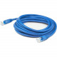 AddOn 1ft RJ-45 (Male) to RJ-45 (Male) Straight Blue Cat6A UTP PVC Copper Patch Cable - 1 ft Category 6a Network Cable for Network Device - First End: 1 x RJ-45 Male Network - Second End: 1 x RJ-45 Male Network - Patch Cable - 24 AWG - Blue - 1 ADD-1FCAT6