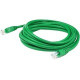 AddOn Cat.6a STP Network Cable - 10.01 ft Category 6a Network Cable for Patch Panel, Hub, Switch, Media Converter, Router, Network Device - First End: 1 x RJ-45 Male Network - Second End: 1 x RJ-45 Male Network - Patch Cable - Shielding - Green - 1 Pack A