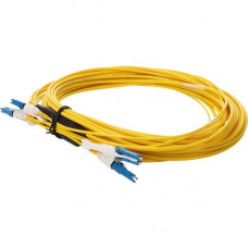 AddOn Fiber Optic Duplex Patch Network Cable - 22.97 ft Fiber Optic Network Cable for Network Device, Transceiver - First End: 2 x CS Male Network - Second End: 2 x CS Male Network - Patch Cable - OFNR, Riser - 9/125 &micro;m - Yellow - 1 ADD-2CS-2CS-