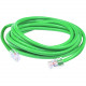 AddOn Cat.5e UTP Patch Network Cable - 2 ft Category 5e Network Cable for Network Device, Patch Panel, Hub, Switch, Media Converter, Router - First End: 1 x RJ-45 Male Network - Second End: 1 x RJ-45 Male Network - 1 Gbit/s - Patch Cable - 24 AWG - Green 