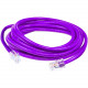AddOn 2ft RJ-45 (Male) to RJ-45 (Male) Purple Cat5e UTP PVC Copper Patch Cable - 2 ft Category 5e Network Cable for Patch Panel, Hub, Switch, Media Converter, Router, Network Device - First End: 1 x RJ-45 Male Network - Second End: 1 x RJ-45 Male Network 