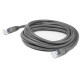 AddOn Cat.6 UTP Patch Network Cable - 1 ft Category 6 Network Cable for Network Device - First End: 1 x RJ-45 Male Network - Second End: 1 x RJ-45 Male Network - Patch Cable - 24 AWG - Gray ADD-1FSLCAT6-GY
