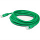 AddOn Cat.6 UTP Patch Network Cable - 30 ft Category 6 Network Cable for Network Device - First End: 1 x RJ-45 Male Network - Second End: 1 x RJ-45 Male Network - Patch Cable - 24 AWG - Green - 1 ADD-30FSLCAT6-GN