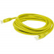 AddOn Cat.6a UTP Patch Network Cable - 35 ft Category 6a Network Cable for Network Device - First End: 1 x RJ-45 Male Network - Second End: 1 x RJ-45 Male Network - Patch Cable - 24 AWG - Yellow - 1 ADD-35FCAT6A-YW