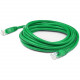 AddOn Cat.6 STP Patch Network Cable - 35 ft Category 6 Network Cable for Network Device - First End: 1 x RJ-45 Male Network - Second End: 1 x RJ-45 Male Network - Patch Cable - Shielding - 24 AWG - Green - 1 ADD-35FCAT6S-GN