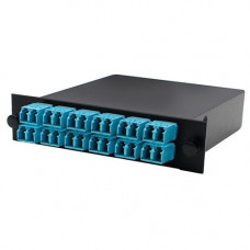 AddOn Cassette for 3-Bay Patch Panel, 2 MPO In, 24 LC Duplex Out, Multi-mode Duplex OM3 - 100% compatible and guaranteed to work ADD-3BAYC2MP12LCDM3