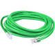 AddOn 3ft RJ-45 (Male) to RJ-45 (Male) Green Cat5e UTP PVC Copper Patch Cable - 3 ft Category 5e Network Cable for Network Device, Patch Panel, Hub, Switch, Media Converter, Router - First End: 1 x RJ-45 Male Network - Second End: 1 x RJ-45 Male Network -