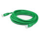 AddOn Cat.6 FTP Patch Network Cable - 20 ft Category 6 Network Cable for Network Device - First End: 1 x RJ-45 Male Network - Second End: 1 x RJ-45 Male Network - Patch Cable - Shielding - Plenum - 24 AWG - Green ADD-20FCAT6FP-GN